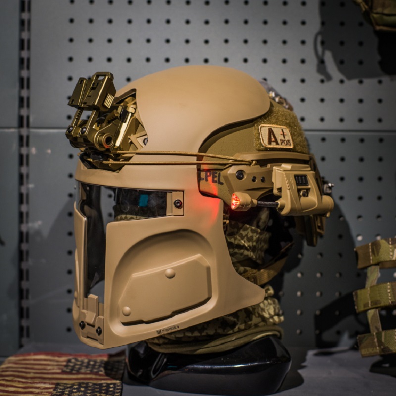 Science Hunter - Galac-Tac Bounty Hunter sciencefictionhelm, tactisch masker